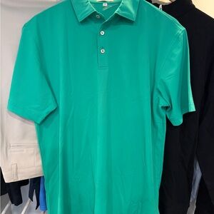 Peter Millar Vibrant Green Polo Shirt